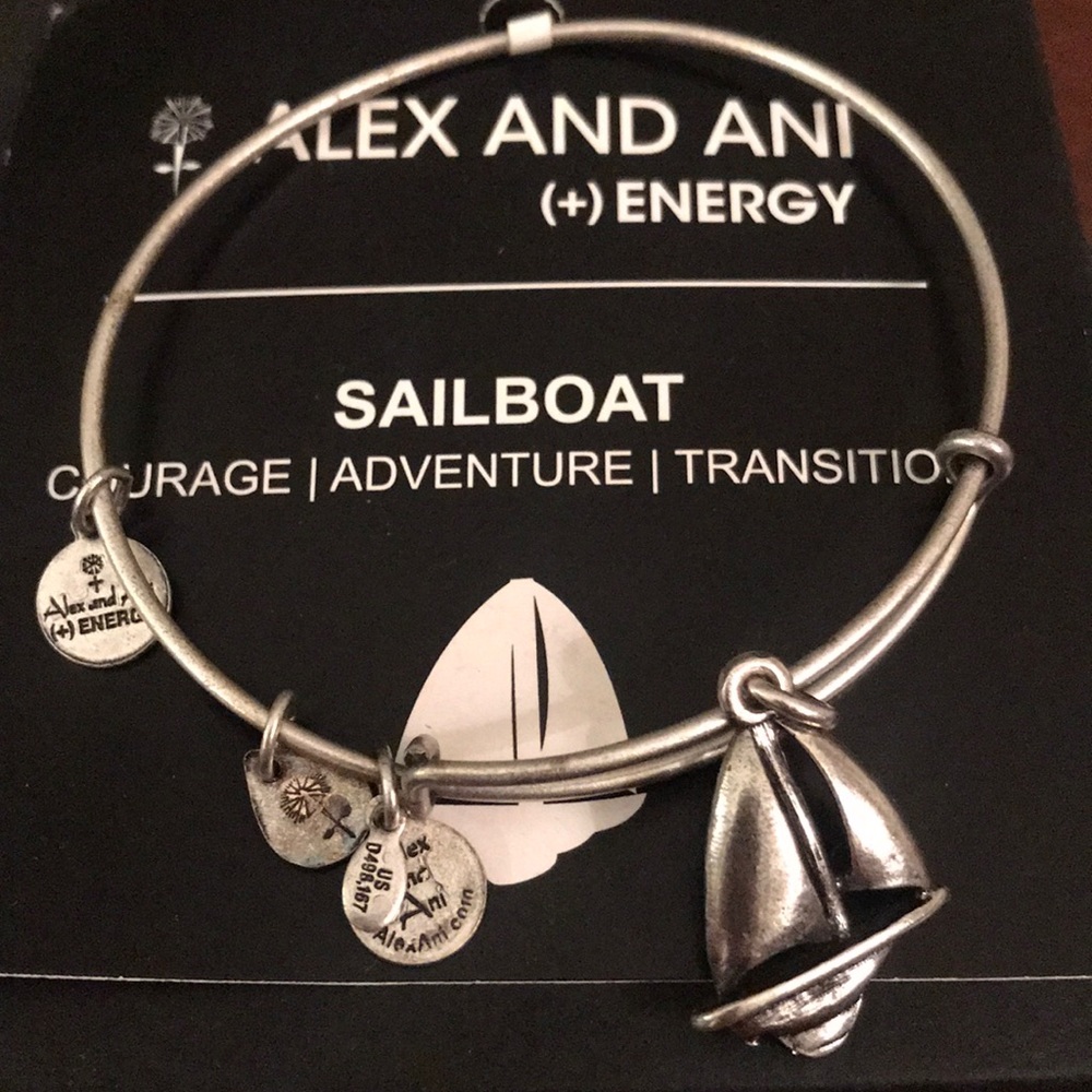 Alex and Ani Sailboat bracelet
